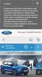 Mobile Screenshot of ford-uh.cz